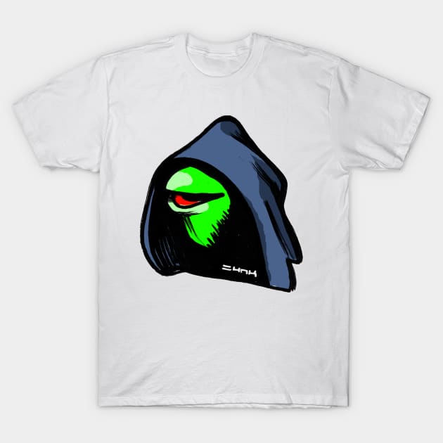 Evil Kermit Dark Side Meme T-Shirt by sketchnkustom